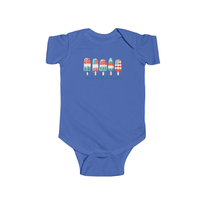 Sweet Land of Liberty | 4th of July | Popsicles | Infant Fine Jersey Bodysuit | Onesie