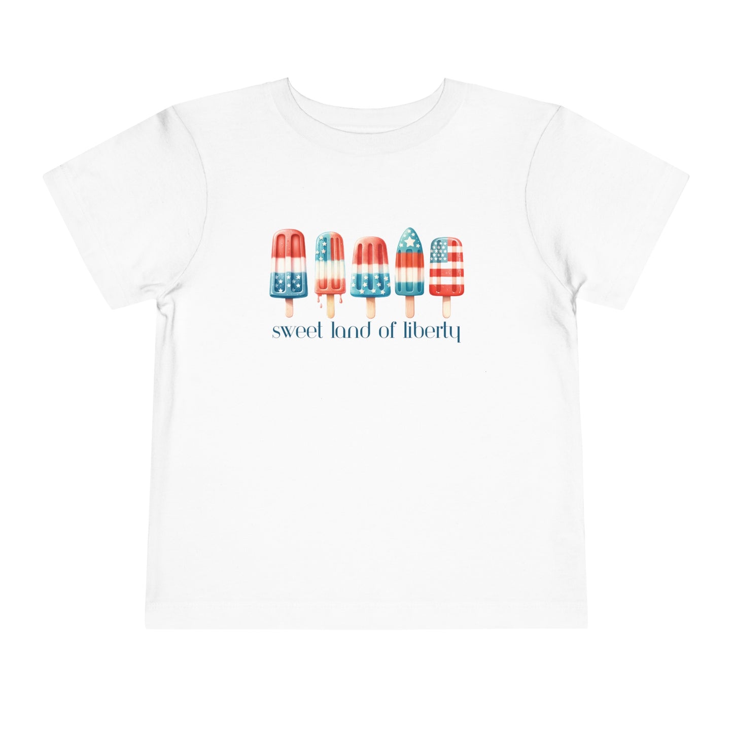 Sweet Land of Liberty | July 4th | Toddler Short Sleeve Tee