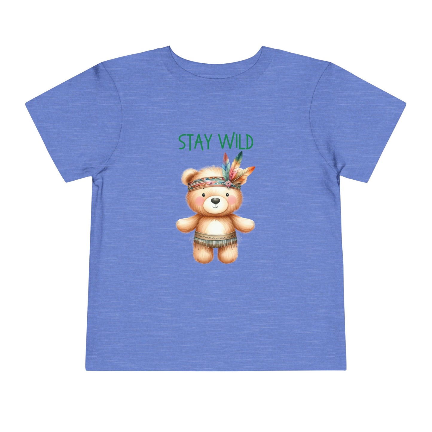 Stay Wild | Bear | Boho Babies | Hippie | Toddler Short Sleeve Tee