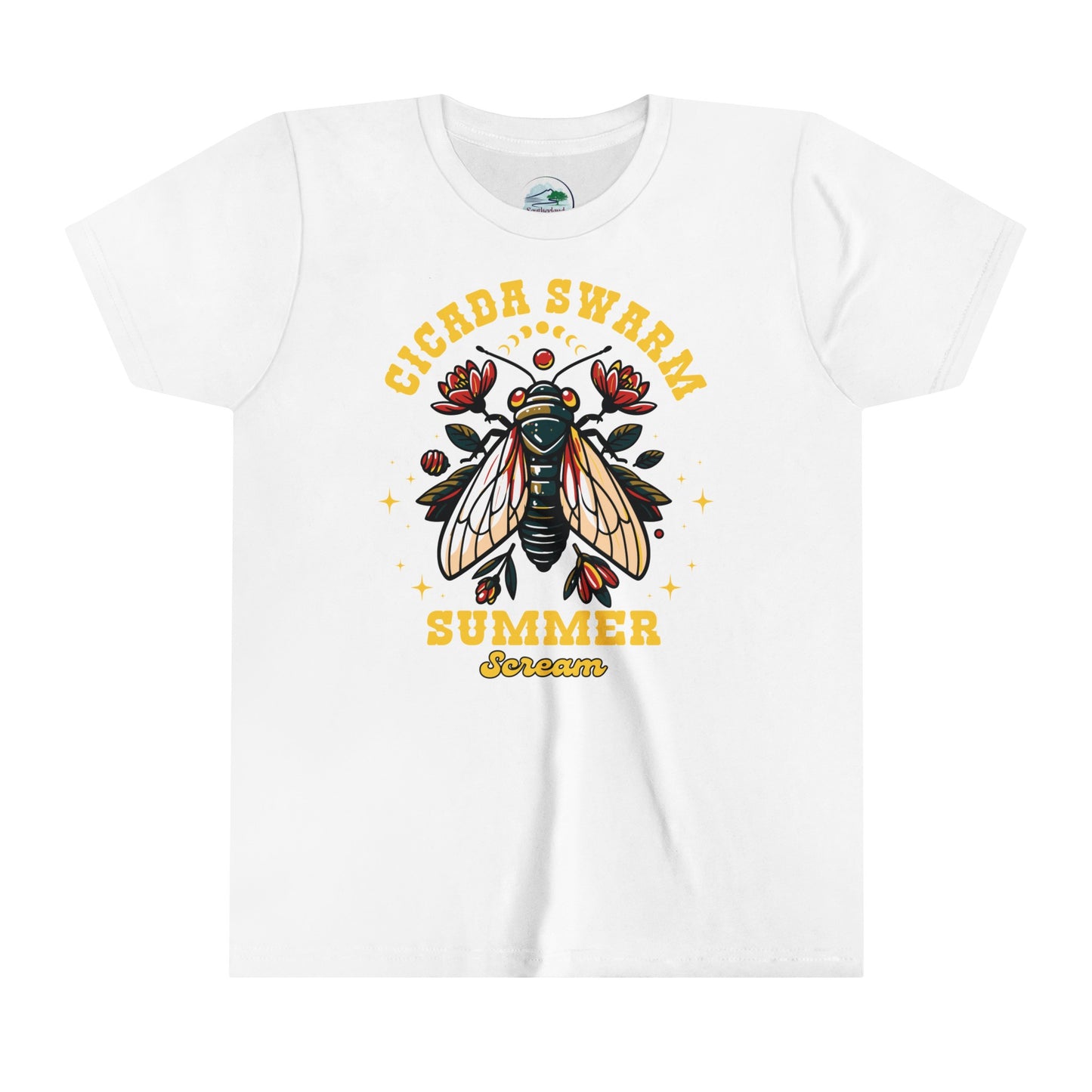 Cicada Swarm | Summer Scream | Double Emergence | 2024 Reunion | Youth Short Sleeve Tee