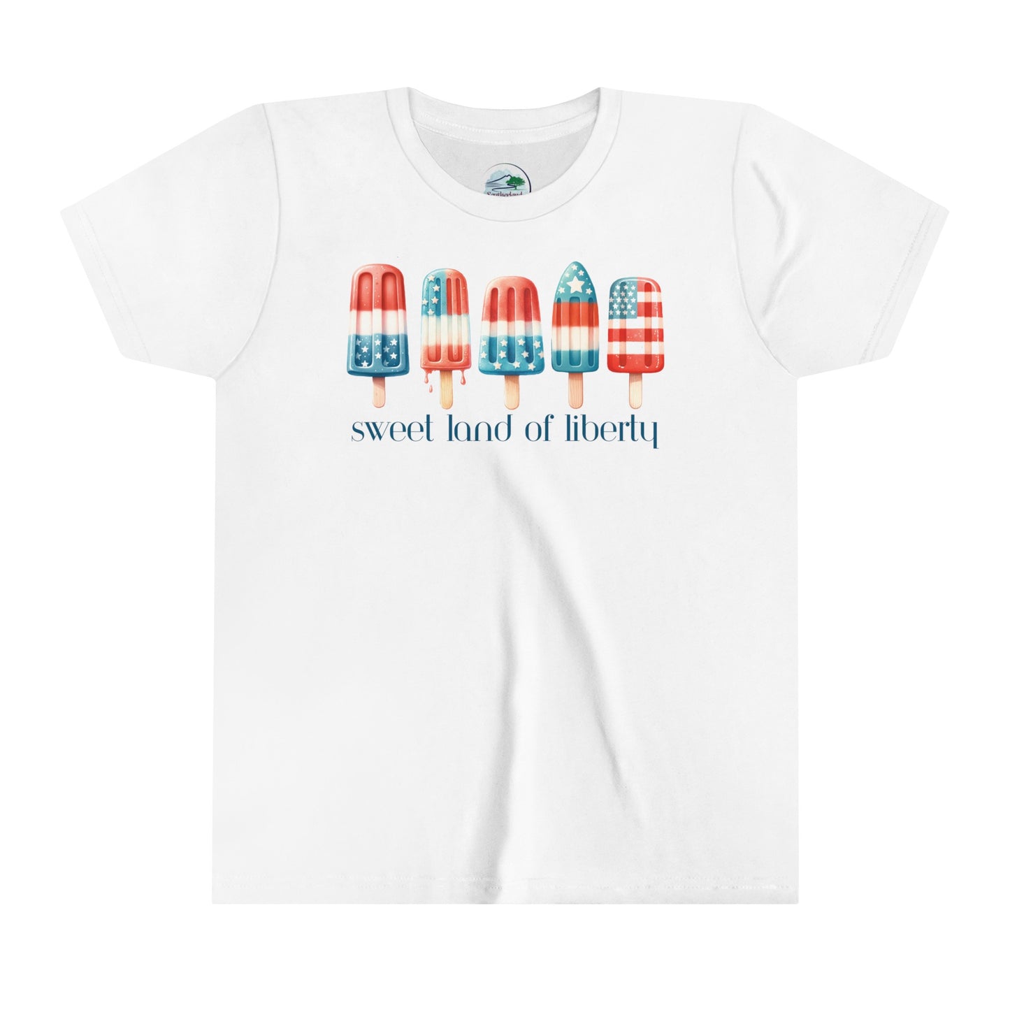 Sweet Land of Liberty | July 4th | Youth Short Sleeve Tee