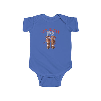 American Girly Boots | Coquette | 4th of July | Infant Fine Jersey Bodysuit | Onesie