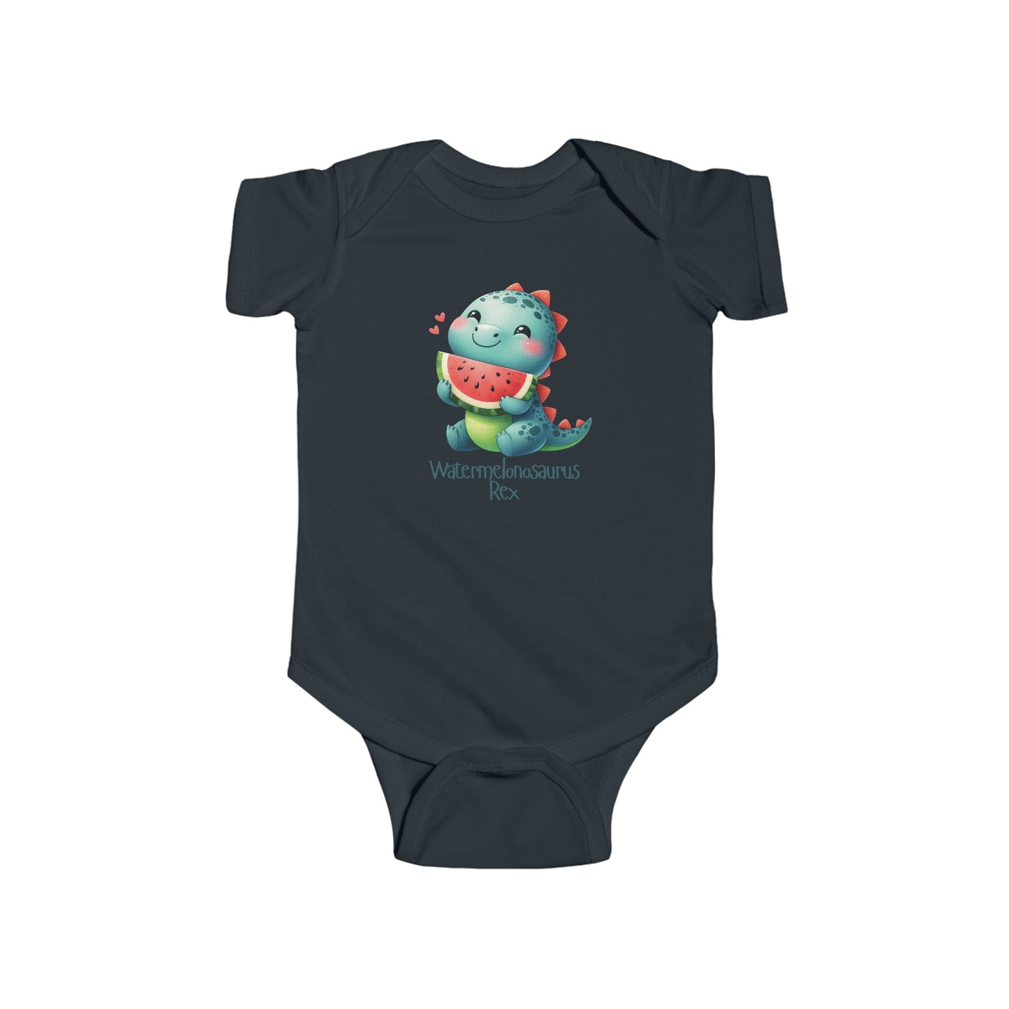 Watermelonosaurus Rex | T-Rex | Dino | Watermelon | Infant Fine Jersey Bodysuit | Onesie