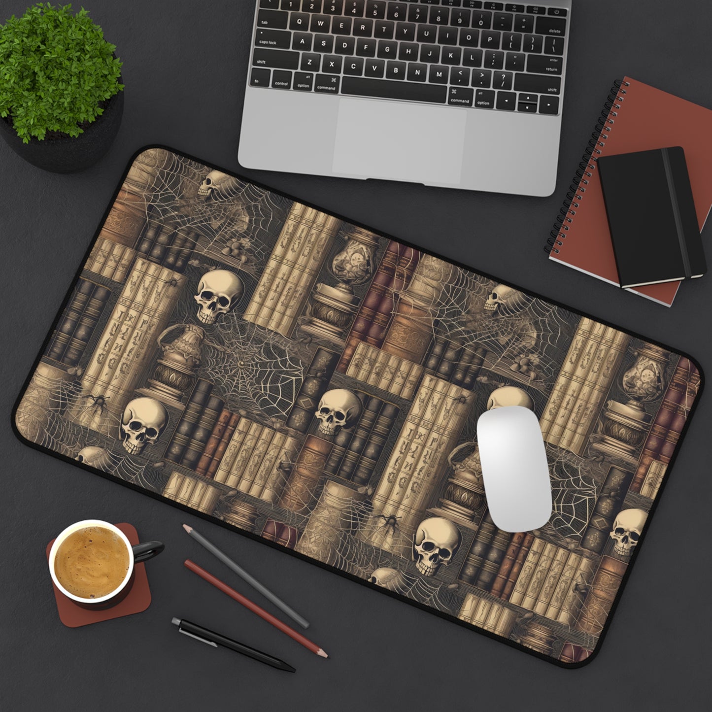 Gaming Mat | Desk Mat | Mouse Pad | Books | Skulls | Spiders | TCG | MTG