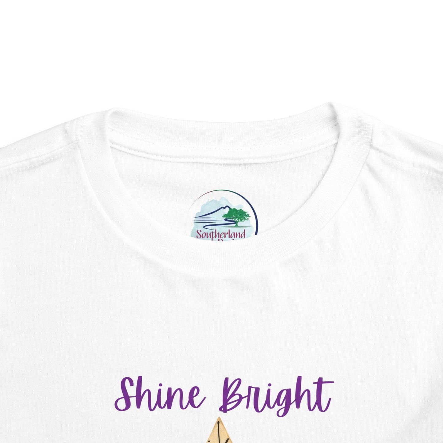 Shine Bright | Star | Boho Babies | Hippie | Toddler Short Sleeve Tee