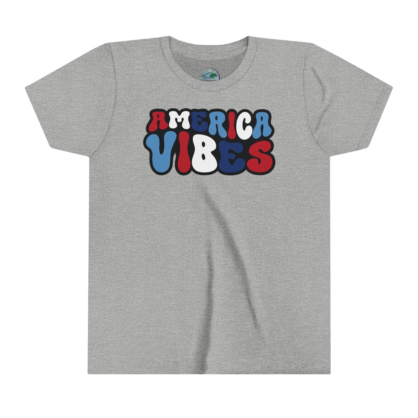 America Vibes | July 4th | Youth Short Sleeve Tee